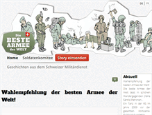 Tablet Screenshot of diebestearmeederwelt.ch